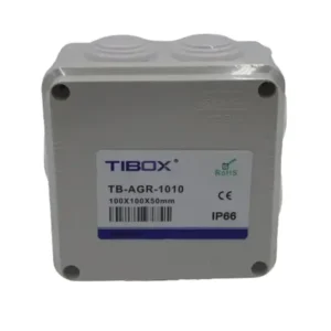 Caja plastica de registro 100x100x50mm IP66